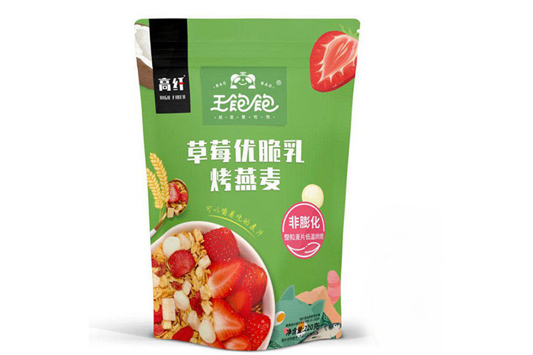 WANGBAOBAO STRAWBERRY YOGURT OATMEAL 220G